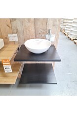 Linea Uno OP=OP Badmeubel 60 x 3,2 x 50  zwart nr148