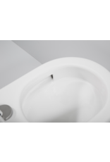 Linea Uno Ravius 53 - Mat wit - Toiletpot met zitting