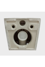 Linea Uno Salvo 52 - Glans wit - Toiletpot met zitting