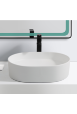 Linea Uno Rogas 50 - Mat wit - Waskom