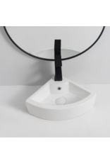 Linea Uno Horska 32 - Glans wit - Toiletfontein hoek