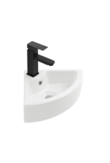 Linea Uno Horska 32 - Glans wit - Toiletfontein hoek