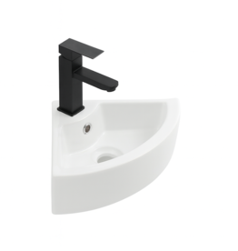 Linea Uno Horska 32 - Glans wit - Toiletfontein hoek