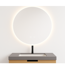 Linea Uno Ekeby 80 x 80 - Frameloos - Spiegel