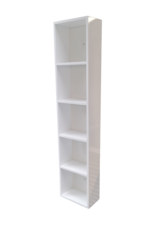 Linea Uno Bisan 130 - Glans wit - Kolomkast