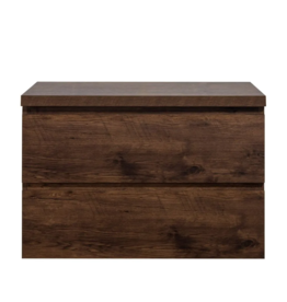 Linea Uno Orsa 80 - Walnoot - Badmeubel
