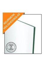 Linea Uno Oslo 90 x 200 - Glans goud - Inloopdouche