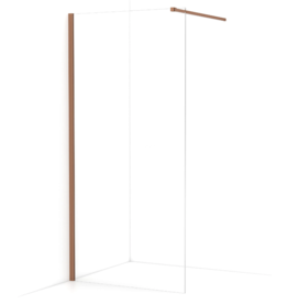 Linea Uno Oslo 80 x 200 - Koper - Inloopdouche