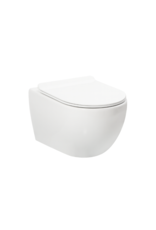 Linea Uno Ravius 48 - Mat wit - Toiletset