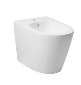 Linea Uno Latvia 56 - Glans wit - Bidet