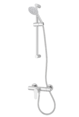 Linea Uno Brausegarnitur eingebaut Hobro (Rostfreier Stahl) - Copy - Copy - Copy - Copy - Copy - Copy