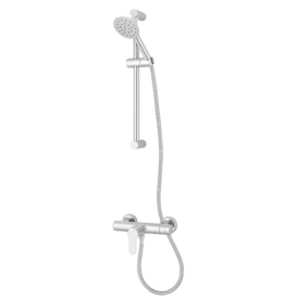 Linea Uno Falnas - Chroom - Thermostaat doucheset opbouw