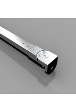 Linea Uno Stabilisatiestang plafond - Chroom -  8 mm