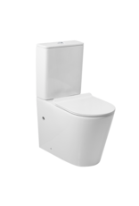 Linea Uno Ista 67 - Glans wit - Staand toiletset