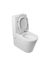 Linea Uno Ista 67 - Glans wit - Staand toiletset