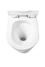 Linea Uno Ista 67 - Glans wit - Staand toiletset