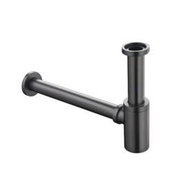 Linea Uno Tilo - Gun metal - Wastafelsifon