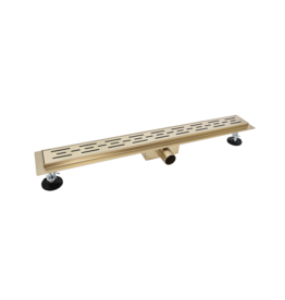 Linea Uno Alfa 80x7cm - Goud - Douchegoot