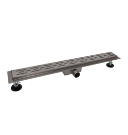 Linea Uno Alfa 80x7cm - Gun metal - Douchegoot