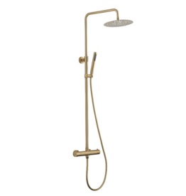 Linea Uno Boga - Goud - Thermostaat doucheset opbouw