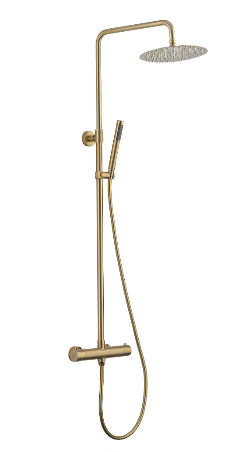 Boga - Goud - Thermostaat doucheset opbouw