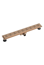 Linea Uno Alfa 90x7cm - Koper - Douchegoot