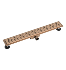 Linea Uno Alfa 80x7cm - Koper - Douchegoot
