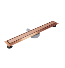 Linea Uno Fraas 80x7cm - Koper - Douchegoot