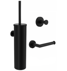 Linea Uno Zova - Mat zwart - Accessoire set