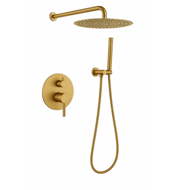 Linea Uno Roska - Goud - Doucheset inbouw