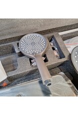 Linea Uno Tormi - Gun metal - Thermostaat doucheset opbouw