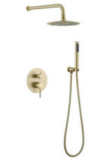 Linea Uno Roska - Goud - Doucheset inbouw