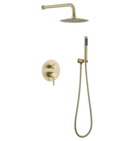 Linea Uno Brausegarnitur eingebaut Hobro (Rostfreier Stahl) - Copy - Copy - Copy - Copy - Copy - Copy - Copy