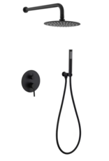 Linea Uno Brausegarnitur eingebaut Hobro (Rostfreier Stahl) - Copy - Copy - Copy - Copy - Copy - Copy