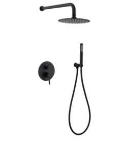 Linea Uno Brausegarnitur eingebaut Hobro (Rostfreier Stahl) - Copy - Copy - Copy - Copy - Copy - Copy