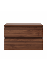 Linea Uno Orsa 80 - Walnoot - Badmeubel