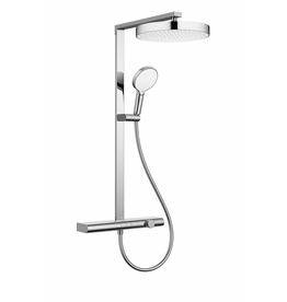 Linea Uno Zula - Chroom - Piano button - Doucheset opbouw