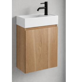 Linea Uno Volda 40 rechts - Eiken- Toiletmeubel