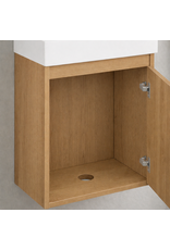 Linea Uno Volda 40 rechts - Eiken- Toiletmeubel