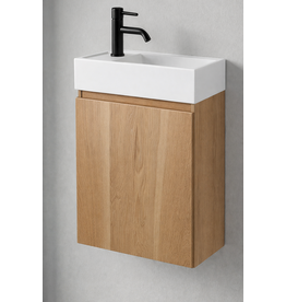 Linea Uno Volda 40 links - Eiken - Toiletmeubel