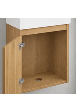 Linea Uno Volda 40 links - Eiken - Toiletmeubel