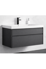 Linea Uno Rani 80 - Donkergrijs - Badmeubel