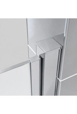 Linea Uno Bredviken 80 x 200 - 8mm - Douchedeur