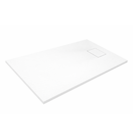 Linea Uno Numa 120x90 cm - Mat wit - Douchebak