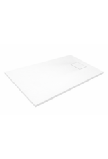 Linea Uno Numa 140x90 cm - Mat wit - Douchebak