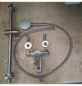 Linea Uno OP=OP Opbouw douche RVS nr180