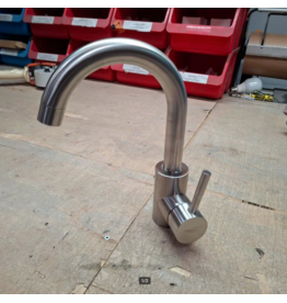 Linea Uno OP=OP wastafelkraan RVS nr185