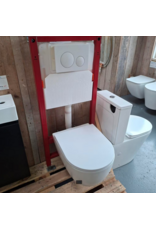 Linea Uno OP=OP Hangtoilet mat wit nr197