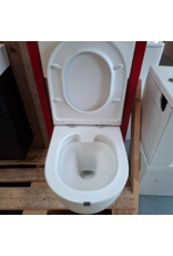 Linea Uno OP=OP Hangtoilet mat wit nr197