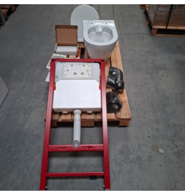 Linea Uno OP=OP Hangtoilet glans wit nr198